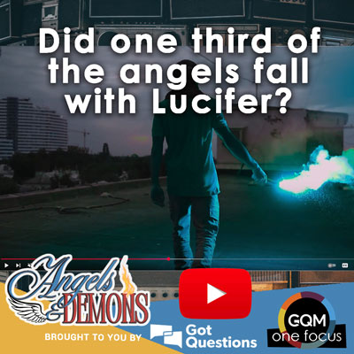 Did one third of the angels fall with Lucifer?