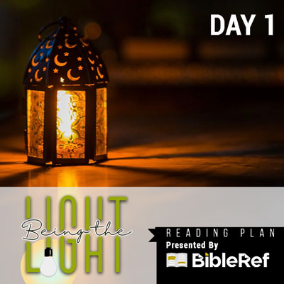 Bible Reading Plan, day 1