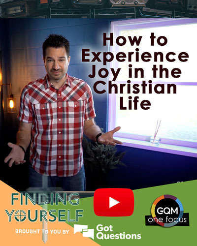 How can I experience joy in my Christian life?