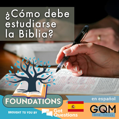 ¿Cómo debe estudiarse la Biblia?