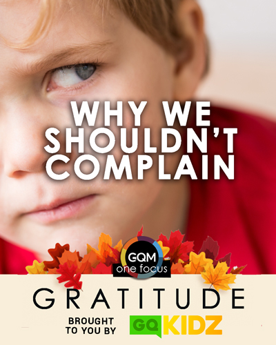 Why can't I complain?