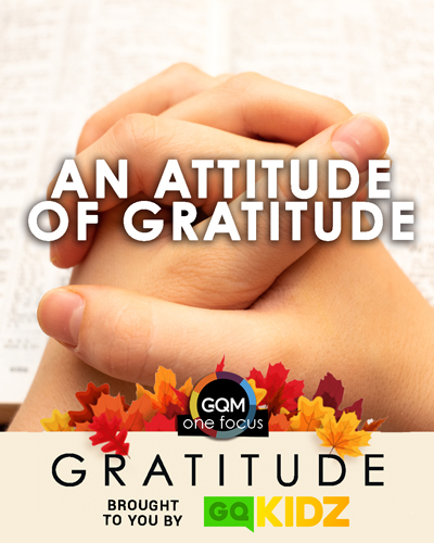 An Attitude of Gratitude
