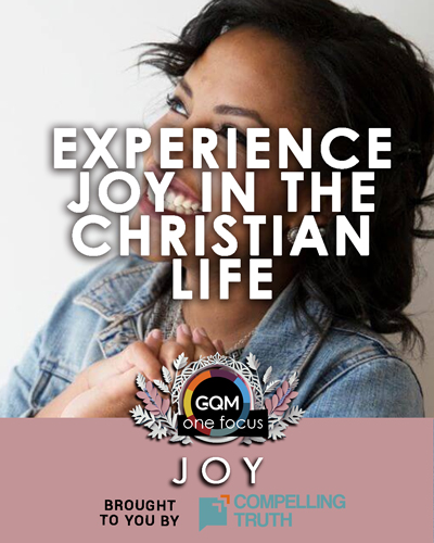 What is the key to experiencing joy in the Christian life?