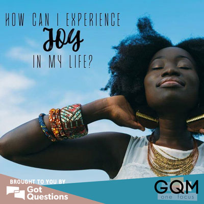 How can I experience joy in my Christian life?