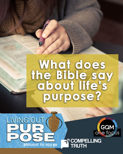 What does the Bible say about life's purpose?