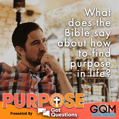 What does the Bible say about how to find purpose in life?