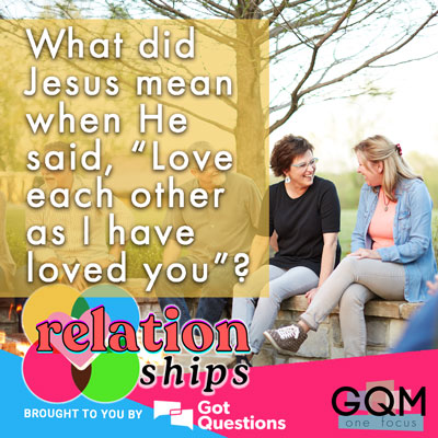 What did Jesus mean when He said, “Love each other as I have loved you” (John 15:12)?