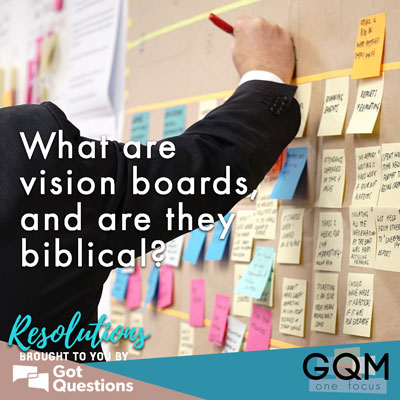 What are vision boards, and are they biblical?