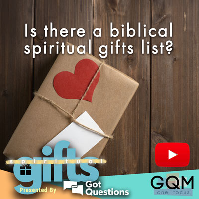 Is there a biblical spiritual gifts list?