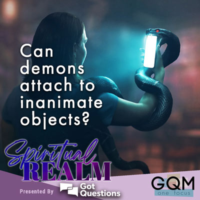 Can demons attach themselves to non-living/inanimate objects?